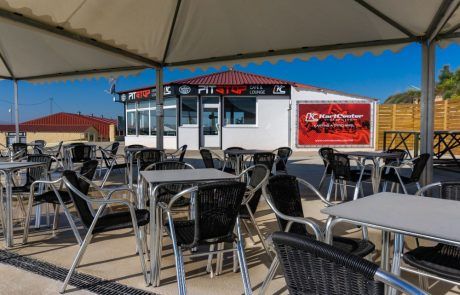 Terraza Photocall Restaurante PitStop KartCenter Campillos