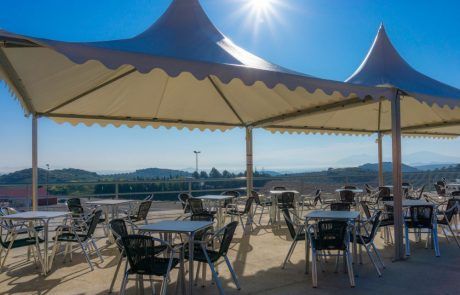 Terraza Restaurante PitStop KartCenter Campillos