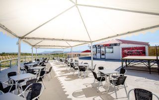 Terraza Restaurante PitStop KartCenter Campillos
