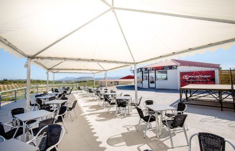 Terraza Restaurante PitStop KartCenter Campillos