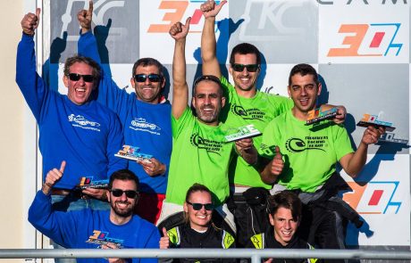 Pódium-Campeones